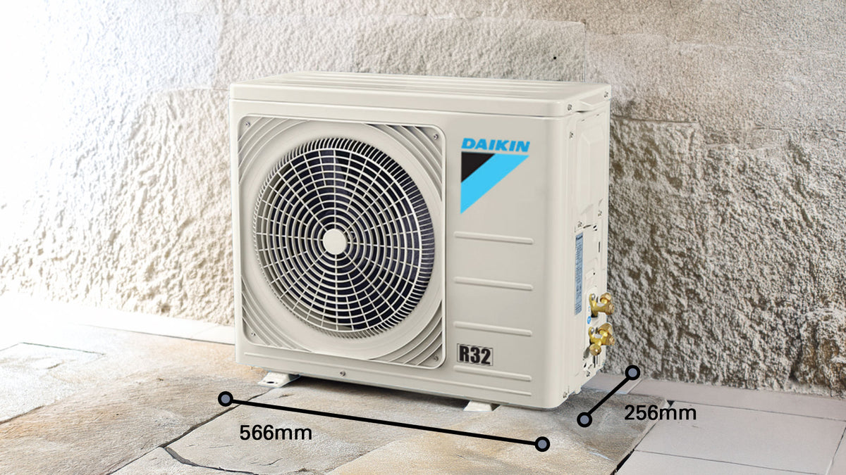 Save Installation Space With Small Outdoor Size
